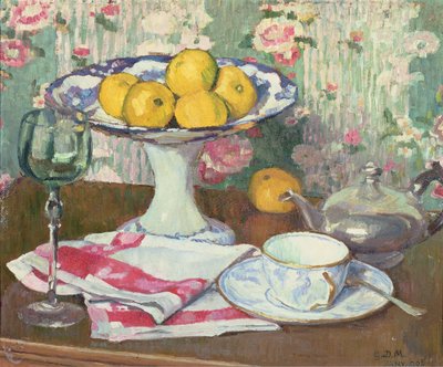 Stilleven met een fruitschaal, 1905 door George Daniel de Monfreid